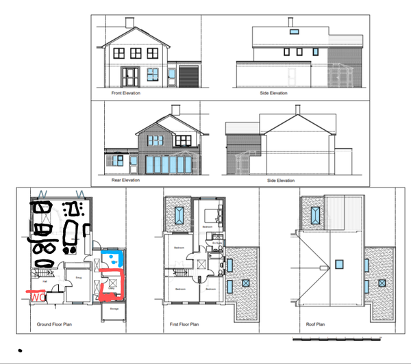 What do you think to our proposed floorplan (extension and remodel)