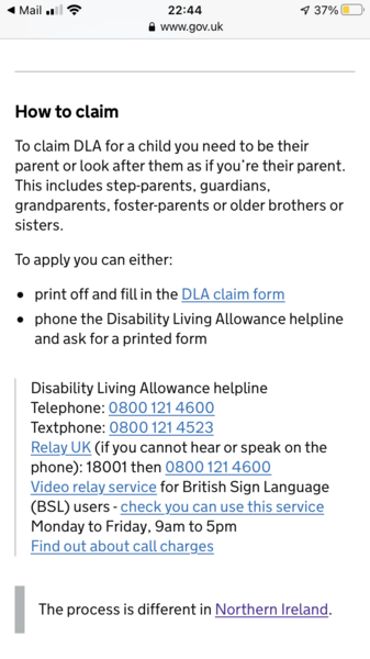 Dla waiting times
