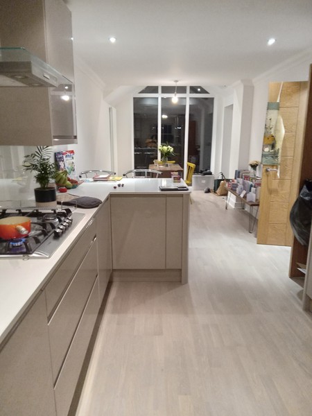 How can I make my new kitchen less echoey?!