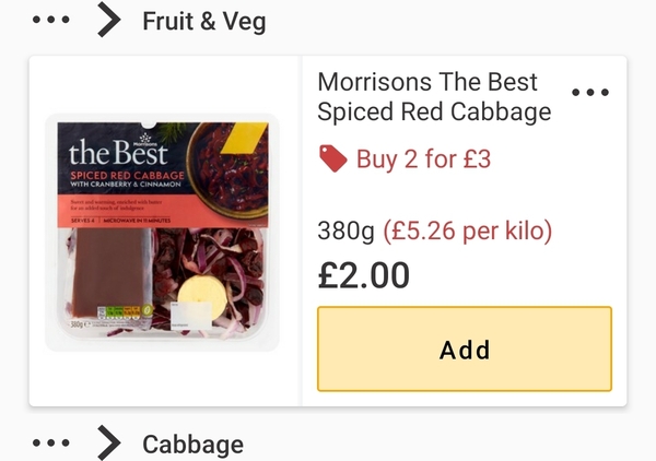 To ask if you eat spiced red cabbage with Christmas dinner ? Do you make or buy?