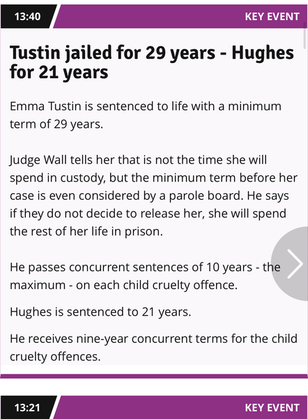 Emma Tustin is a murderer
