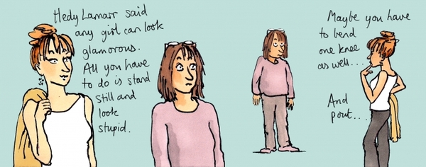AIBU to throw you a christmas feminist cartoon?
