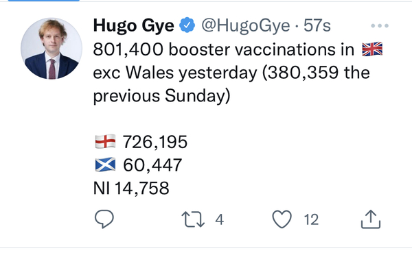 Hugo’s Daily Updates Are Back! Vaccination Positivity Thread!