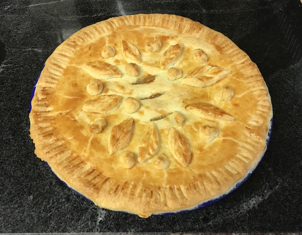To ask what have you done with your leftovers? I made something a bit different.