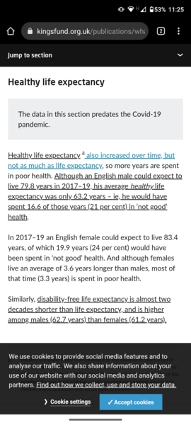 Ageing population crisis