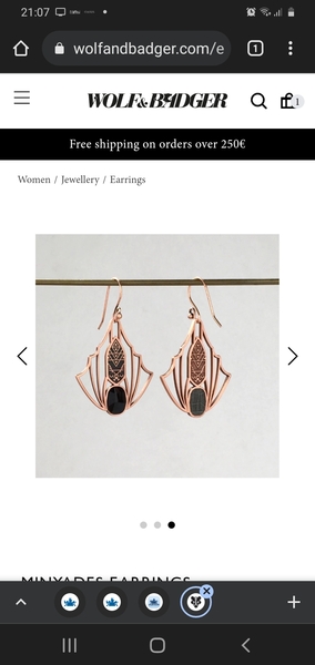 Lovely earrings that keeeeep popping up for me