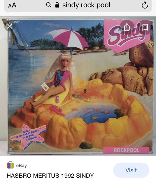 Barbie and Sindy in the 80s