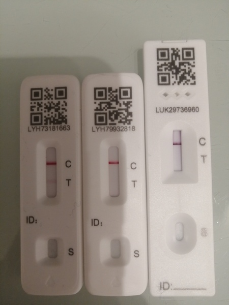 Is this test just flooded or positive