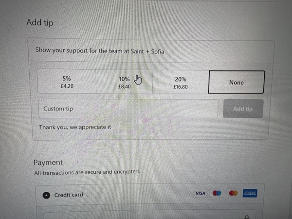 Is tipping online retailers now a thing?