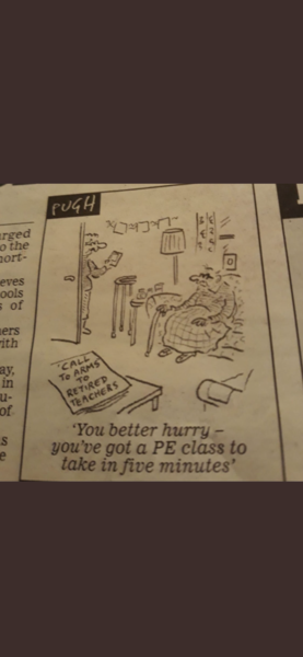 There is no army of volunteers waiting to be called to keep schools open