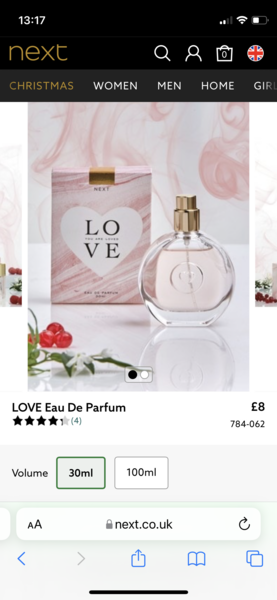 I want a new scent, a little sweet, but not ott