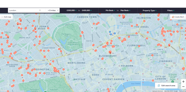 London flat €400k convenient to West End?