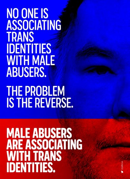 Male reporter presenting as male identifies as female & is let into changing rooms