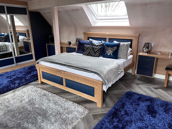 To get a fucking huge bed?