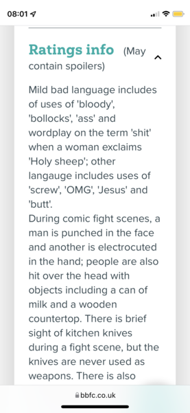 AIBU at the word bollocks being used in Clifford the Big Red Dog?