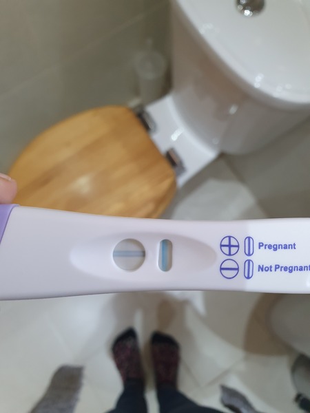 Tesco Blue dye pregnancy test
