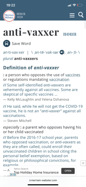 90% of ICU patients admitted with COVID haven't been vaccinated.