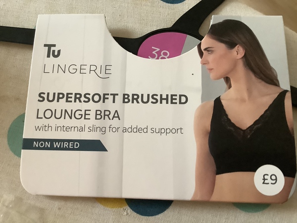 Comfortable plus size bra