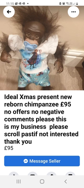 My eyes,my eyes! Reborn doll with a twist horror