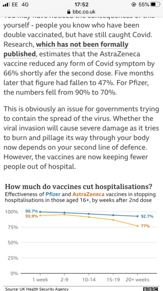 Under 40s booster after AZ