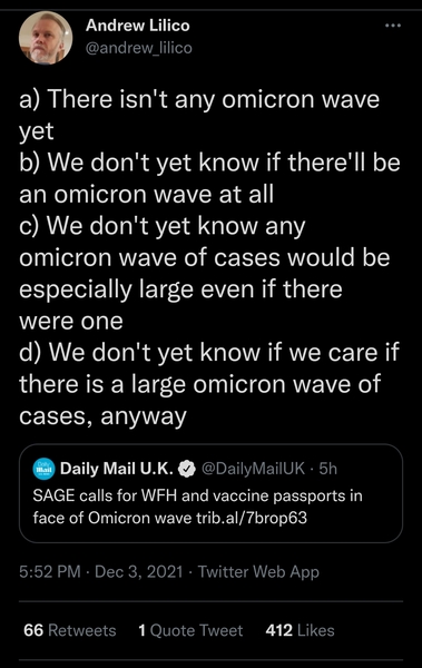 Omicron New Variant Thread 2 *title edited by MNHQ at OP's request*