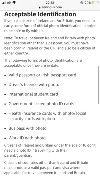 Passport taken