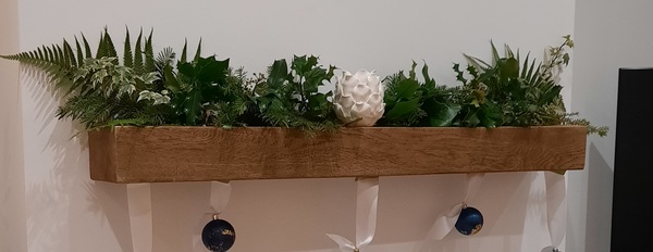 How do I make my shitty Christmas garland look less shitty?