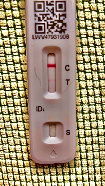 Another squinter (pcr booked)