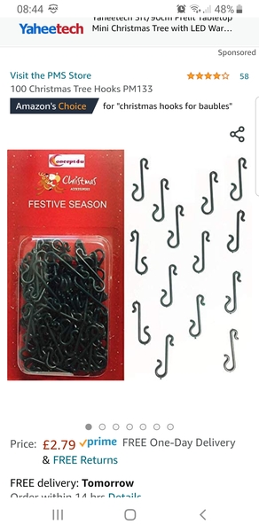 Do you always need strings to put baubles on the tree ?