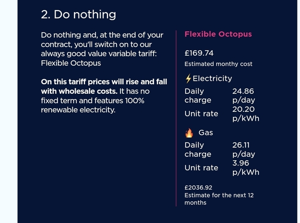 To be really really worried about energy prices