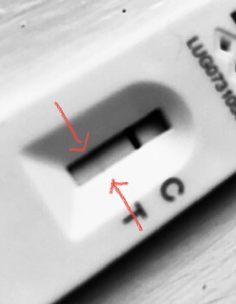 Would u consider this LFT positive?