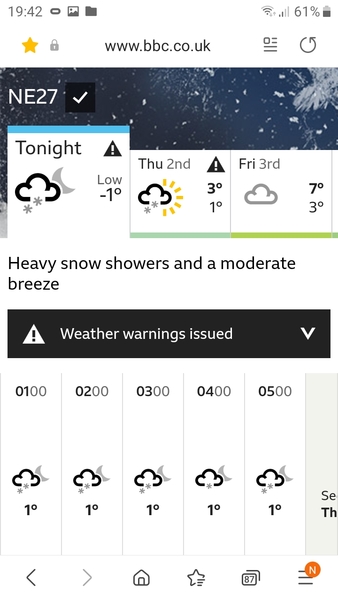 The mumsnet annual winter weather watch thread