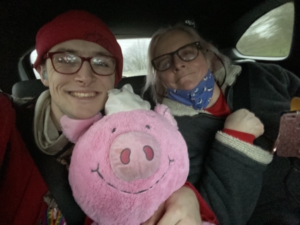 My lovely boy is on his way home for Christmas!