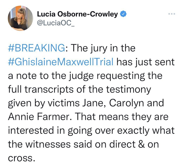 Ghislaine Maxwell Trial