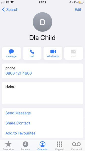 Dla waiting times