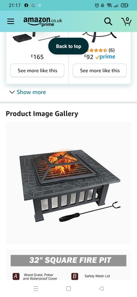 To light a firepit