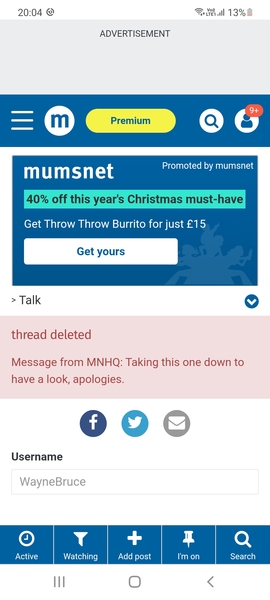 What happened to the no pork thread?
