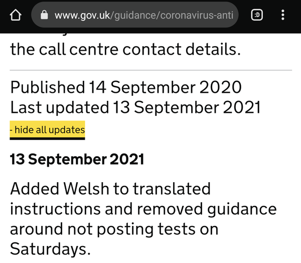 Antibody blood test tips