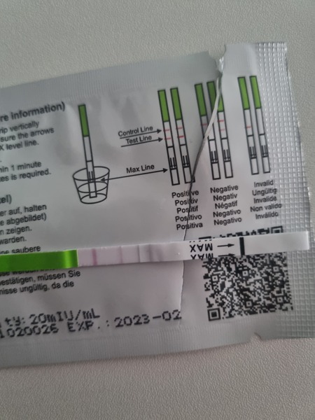 1st time trying ovulation strips..help