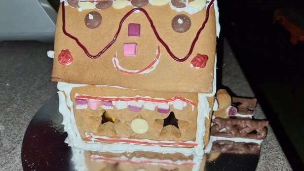 Show us your gingerbread house?