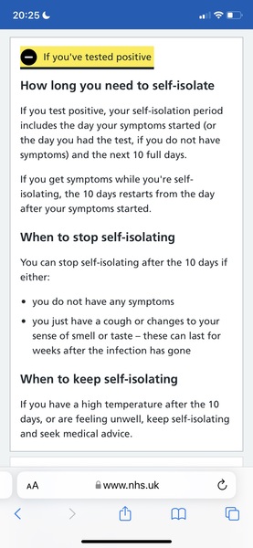 So today is the last day to test positive and still have a Christmas day ...