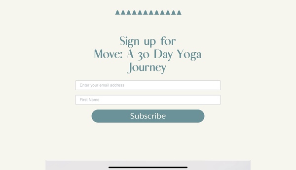 Adrienne 30 days of yoga- MOVE