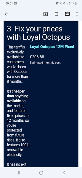 Energy Supplier. Tariff coming to an end. Help me decide what to do.
