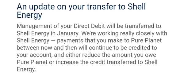 My energy company has gone bust - Pure Planet