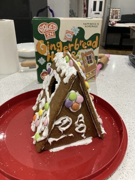 Show us your gingerbread house?
