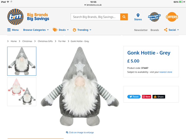 Christmas gonk hottie