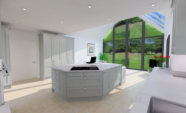 2 kitchen extension layouts - another for critique please!