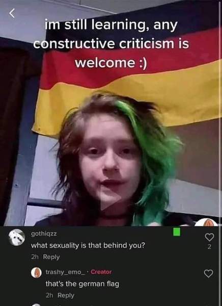 Why is the cisgender flag grey?