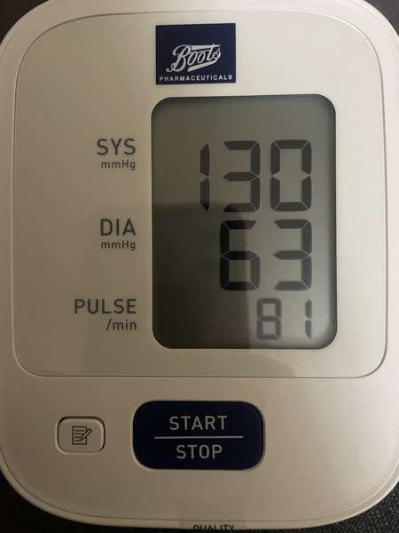 Does my blood pressure look okay ?