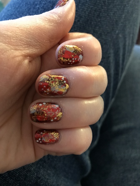 Have you had your nails done for Christmas?